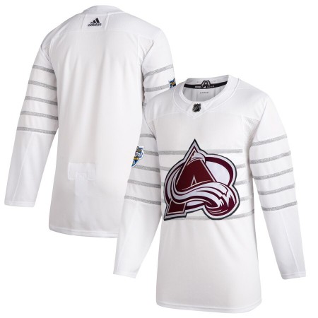 Colorado Avalanche Blank Weiß Adidas 2020 NHL All-Star Trikot Authentic - Herren